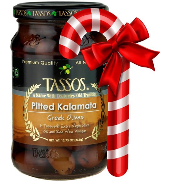 Pitted Kalamata Greek Olives Tassos