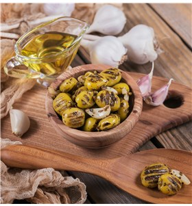 Grilled Tassos Olives