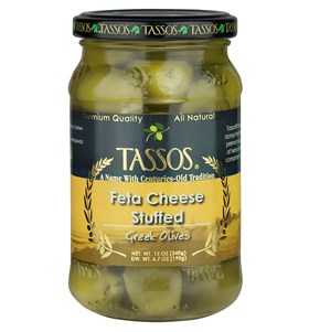 Feta Cheese Stuffed Greek Olives