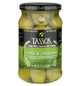 Garlic & Jalapeno Double Stuffed Olives