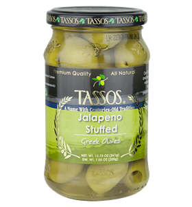 Jalapeno Stuffed Greek Olives