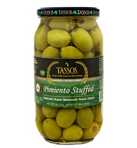 Pimiento Stuffed Super Mammoth Olives