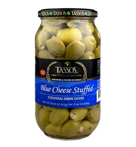 Blue Cheese Stuffed Colossal Olives