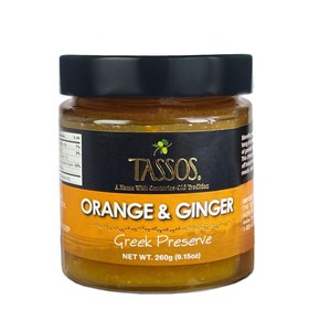 Orange and Ginger Greek Marmalade