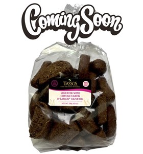 Mini Rusk with Cretan Carob and Tassos® Olive Oil
