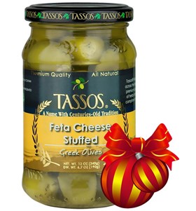 Feta Cheese Stuffed Greek Olives