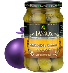 Halkidikis Green Greek Olives