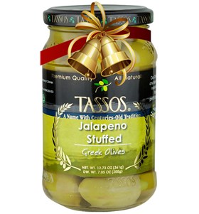 Jalapeno Stuffed Greek Olives