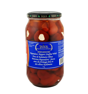 Papandoro Peppers Stuffed with Feta & Kalamata Olives
