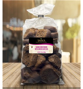 Carob Mini Rusk Made with Greek Olive Oil