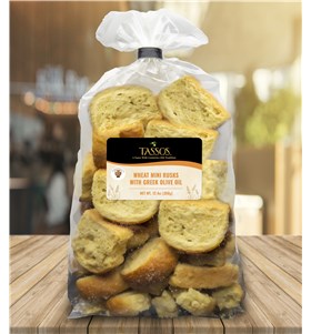 Wheat Mini Rusk Made with Greek Olive Oil