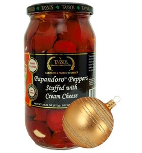 Papandoro Peppers Stuffed with Cream Cheese