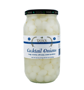 Tangy and Sassy Cocktail Onions